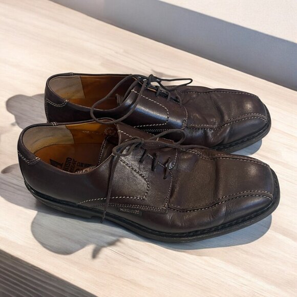 Mephisto Air Relax Goodyear Welt Brown Leather Shoes Mens size 9 - Picture 1 of 6